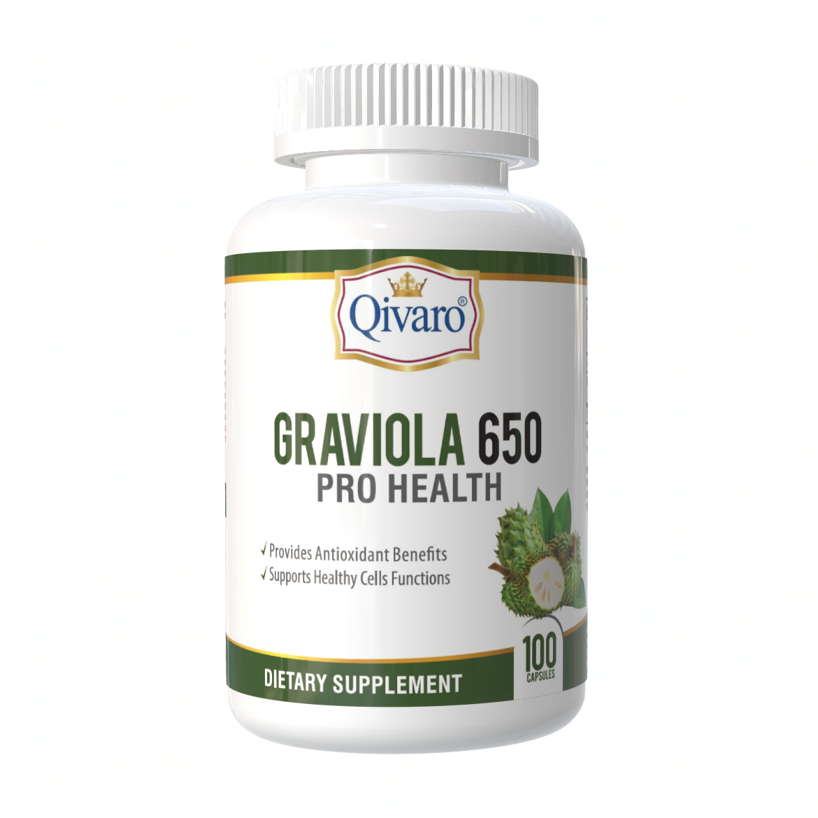 Graviola 650 Pro Health | 100 Capsules