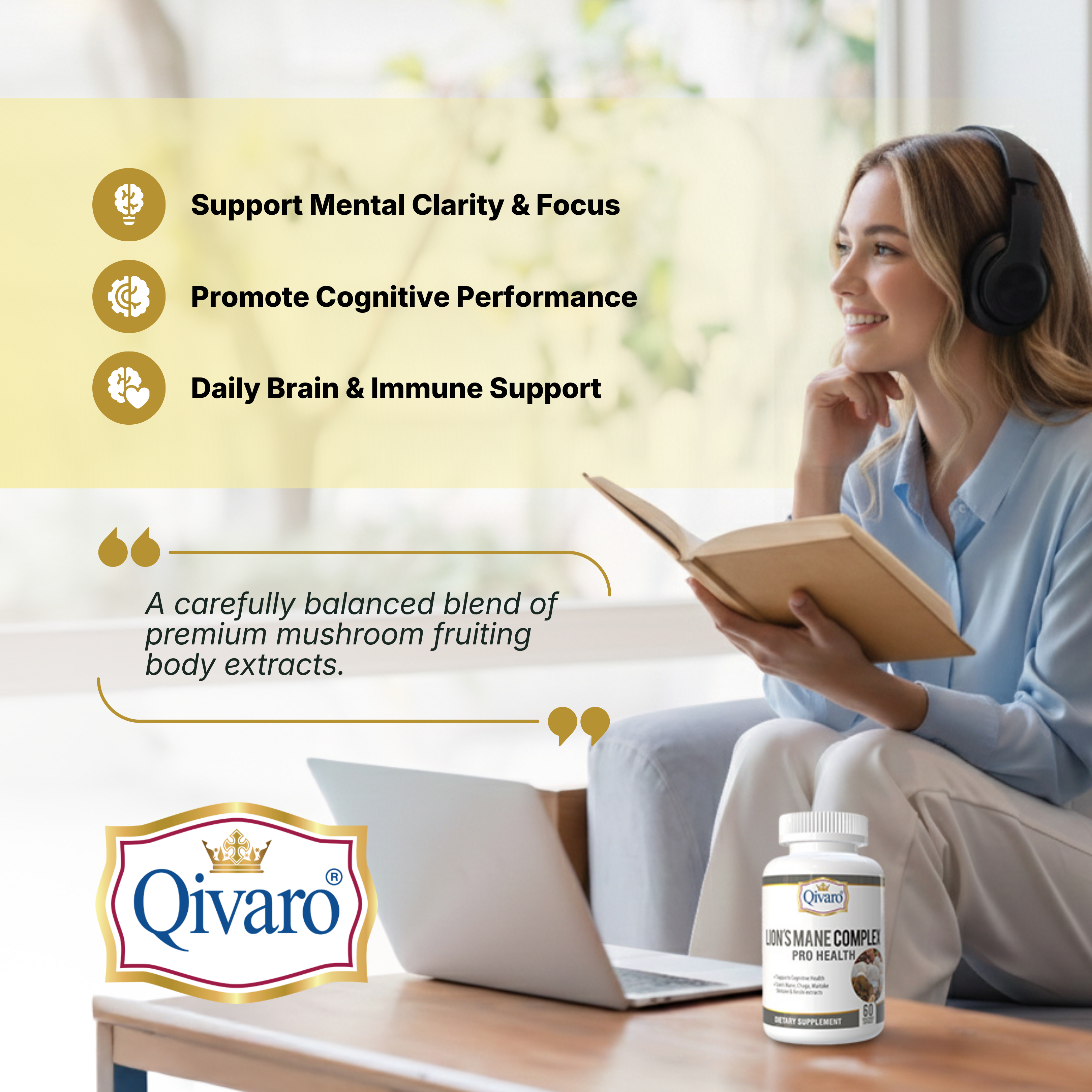 Complejo Melena de León Pro Salud | 60 Cápsulas Vegetales