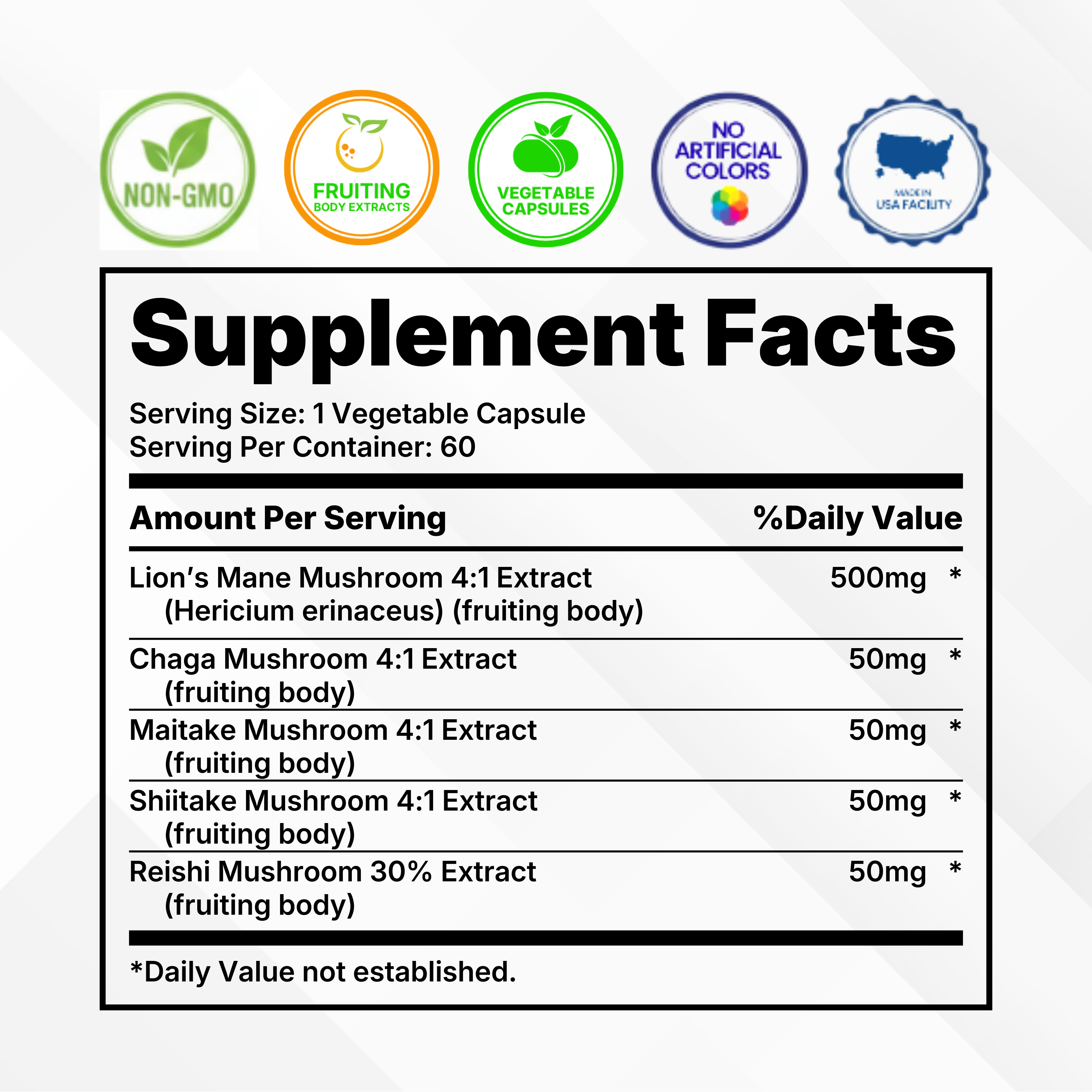 Complejo Melena de León Pro Salud | 60 Cápsulas Vegetales