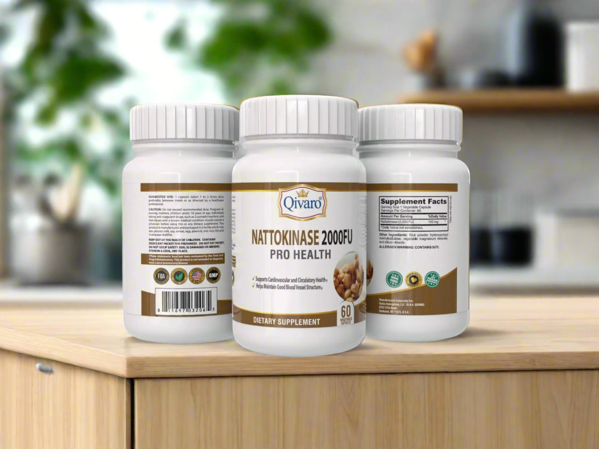 Nattokinase 2000FU Pro Health | 60 Vegetable Capsules
