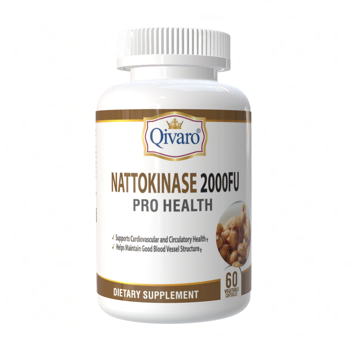 Nattokinase 2000FU Pro Health | 60 Vegetable Capsules