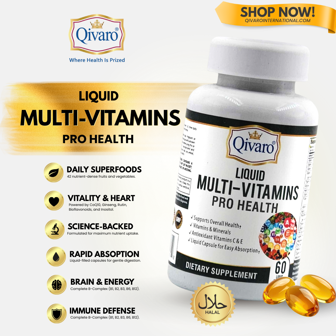 Liquid Multi-Vitamins Pro Health | 60 Capsules