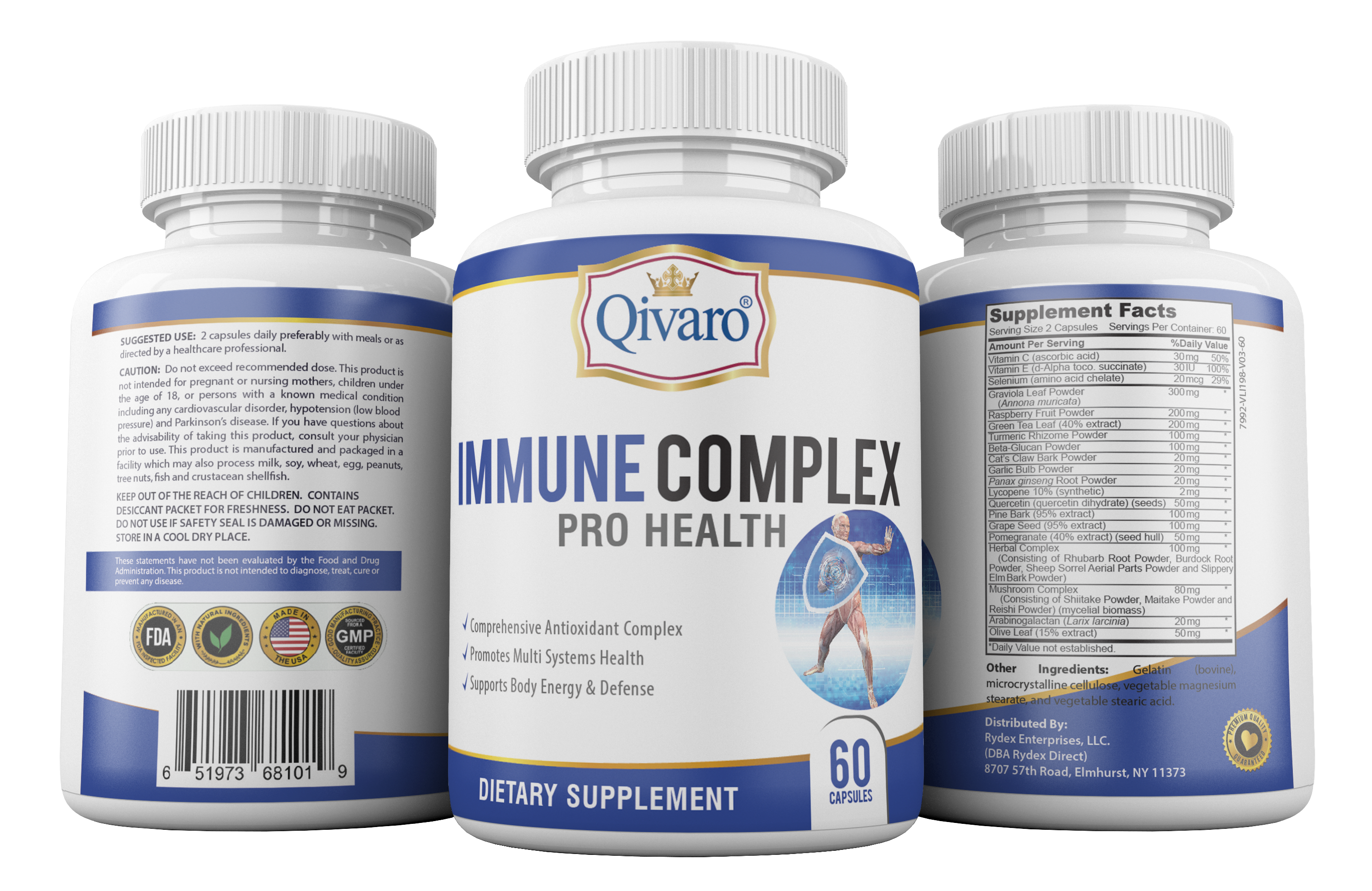 QIH05_Immune Complex Pro Health_60 Capsules
