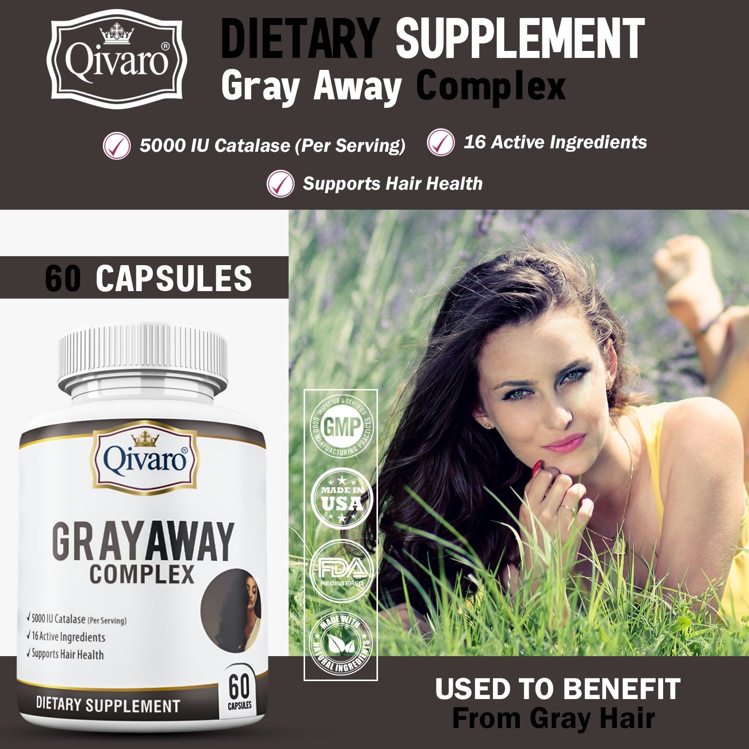 Gray Away Complex | 60 Capsules